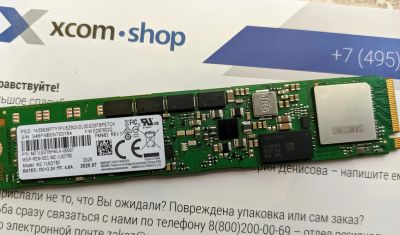 Лот: 17565435. Фото: 1. SSD диск Samsung PM983 3.84Tb... SSD-накопители