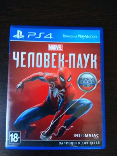Лот: 15854823. Фото: 1. Человек паук для ps4. Игры для консолей