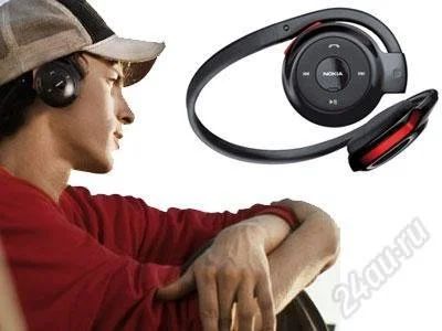 Лот: 1064517. Фото: 1. bluetooth nokia bh503стерео наушники... Красноярск