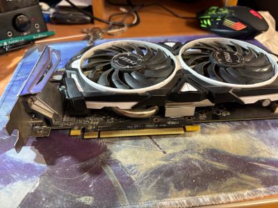 Лот: 24927509. Фото: 1. MSI RX470 4gb Armor ошибка 43. Видеокарты
