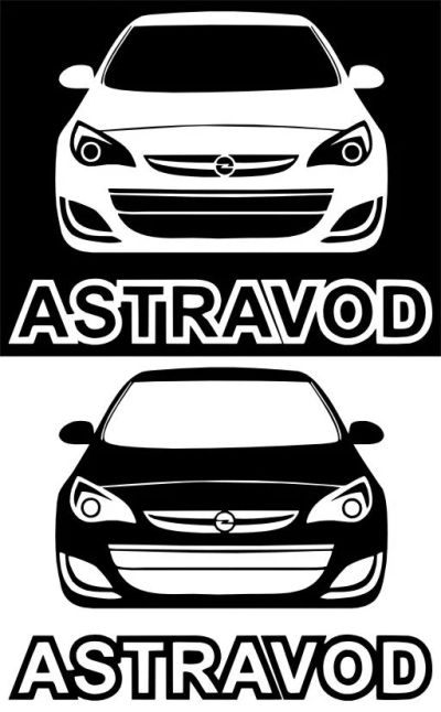 Лот: 9635841. Фото: 1. Наклейка Astravod. Наклейки автомобильные