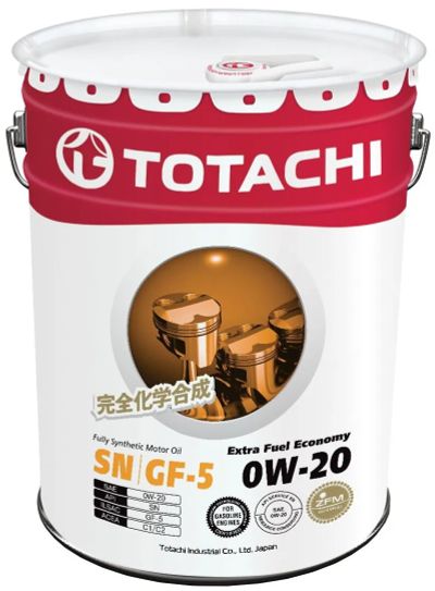 Лот: 20073348. Фото: 1. TOTACHI Extra Fuel Economi 0w20... Масла, жидкости