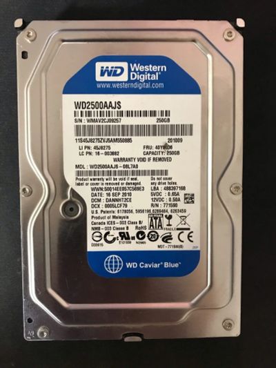Лот: 16065146. Фото: 1. Жесткий диск WD Western Digital... Жёсткие диски (HDD)