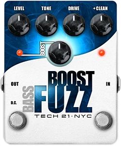 Лот: 4634799. Фото: 1. Tech 21 BAss Boost Fuzz. Гитарные эффекты и комбоусилители