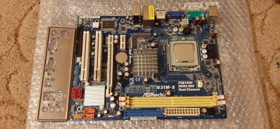 Лот: 16619535. Фото: 1. s775 AsRock G31M-S (G31, GMA3100... Материнские платы