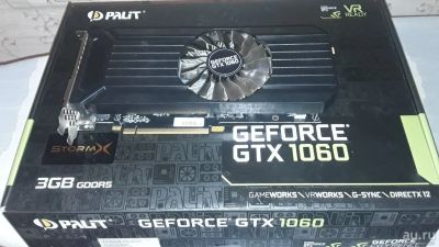 Лот: 14574330. Фото: 1. Видеокарта Palit GeForce GTX 1060... Видеокарты