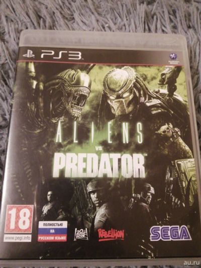 Лот: 17391495. Фото: 1. Aliens VS Predator на ps3. Игры для консолей