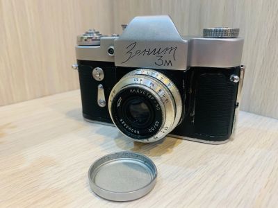 Лот: 25526300. Фото: 1. фотоаппарат Зенит 3м Винтаж. Плёночные зеркальные