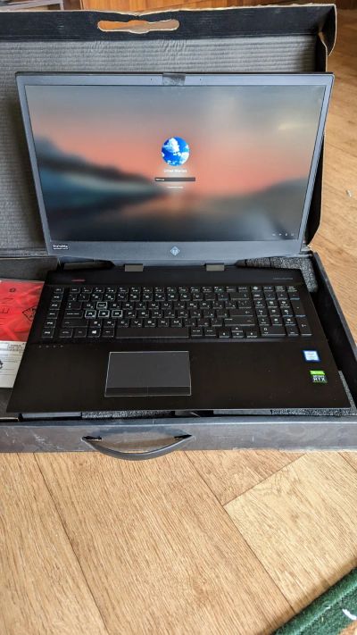 Лот: 20288723. Фото: 1. Игровой ноутбук HP omen 17.3 RTX... Ноутбуки