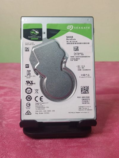 Лот: 23493287. Фото: 1. HDD 500 Gb/Seagate/Sata/2,5"/5400... Жёсткие диски (HDD)