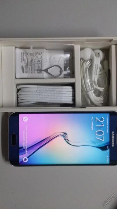 Лот: 6399527. Фото: 1. Samsung SM-G925F Galaxy S6 Edge... Смартфоны