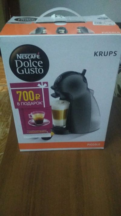 Лот: 14585194. Фото: 1. Кофеварка капсульная Nescafé Dolche... Чайники, кофемашины, кулеры