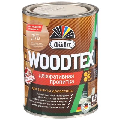 Лот: 24113729. Фото: 1. Пропитка Dufa, Woodtex, для дерева... Краски, лаки, растворитель