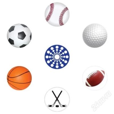 Лот: 2812763. Фото: 1. MiButton Apple Sports стикеры... Другое (смартфоны, связь, навигация)