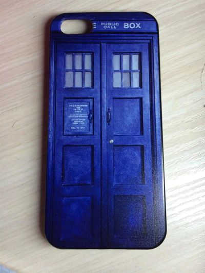 Лот: 3616939. Фото: 1. Чехол для iPhone 5/5s, Tardis... Чехлы, бамперы