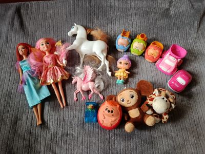 Лот: 25896074. Фото: 1. Б/у игрушки пакетом. Цена за все... Развивающие