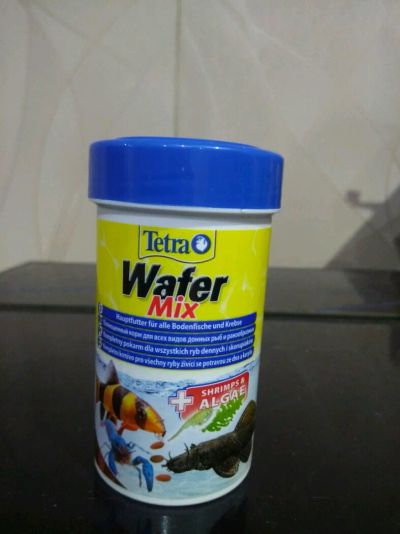 Лот: 9490637. Фото: 1. Корм Tetra Wafer mix (48 г/100... Корма