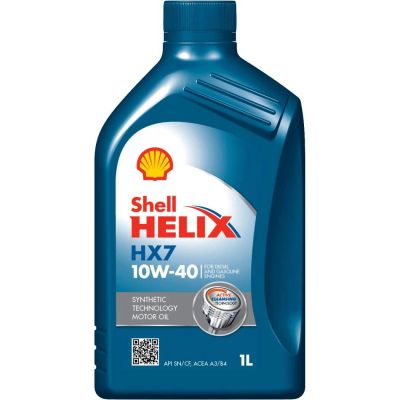 Лот: 9155040. Фото: 1. моторное масло Shell Helix HX7... Масла, жидкости