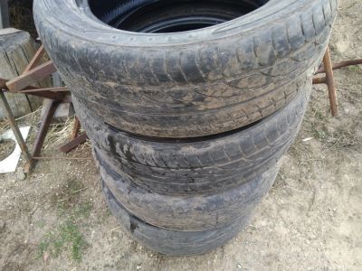 Лот: 13915436. Фото: 1. Шины 215\55R16 hankook. Шины
