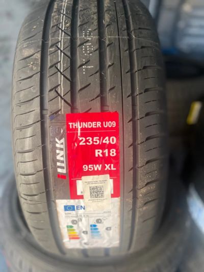 Лот: 25755531. Фото: 1. Летняя резина 235/40 R-18 "ILINK... Шины