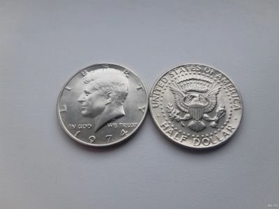 Лот: 17413123. Фото: 1. США 50 центов 1974 г ( Half dollar... Америка