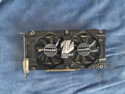 Лот: 17898432. Фото: 1. Inno3D GTX 1070Ti. Видеокарты