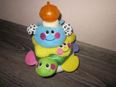 Лот: 5375606. Фото: 1. Мягкая пирамидка Fisher Price... Развивающие