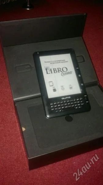 Лот: 1834292. Фото: 1. Электронная книга Qumo Libro Classic... Электронные книги