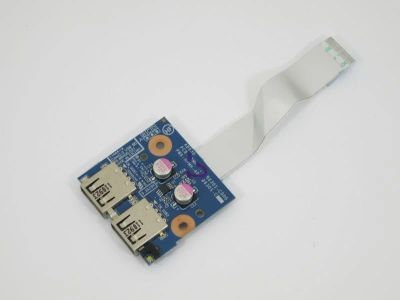 Лот: 9877037. Фото: 1. Плата usb для ноутбука hp dv6... Платы расширения, контроллеры, доп. порты