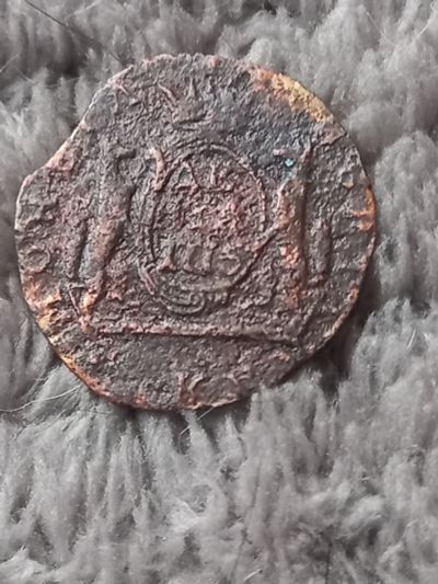 Лот: 24680425. Фото: 1. Деньга 1775 км. Хорошая! Сибирь... Россия до 1917 года
