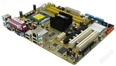 Лот: 808936. Фото: 1. Asus P5GC-MX 775 сокет. Материнские платы
