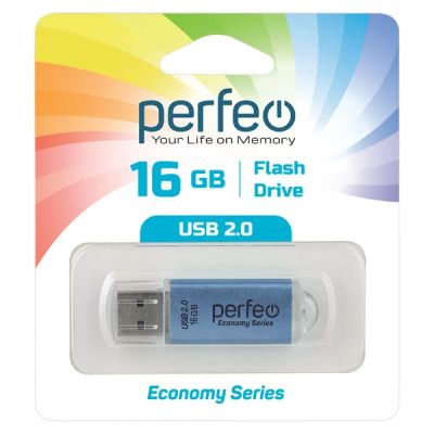 Лот: 24948929. Фото: 1. Флеш-накопитель USB2.0 16Gb Perfeo... USB-флеш карты