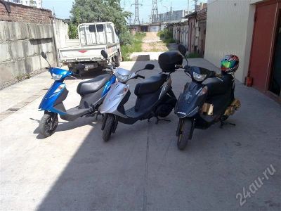 Лот: 275216. Фото: 1. Suzuki address V125G 2007г.в. Мотороллеры, мопеды