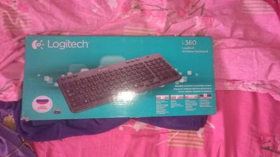 Лот: 5536697. Фото: 1. Logitech Wireless Keyboard K360... Клавиатуры и мыши