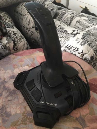 Лот: 9076081. Фото: 1. Джостик, штурвал Logitech. Другое (комплектующие)