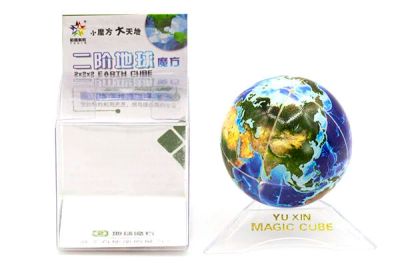 Лот: 15713362. Фото: 1. Головоломка YuXin 2x2 Earth Cube. Головоломки