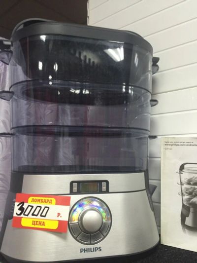 Лот: 8241767. Фото: 1. Пароварка Philips HD9160. Кухонная