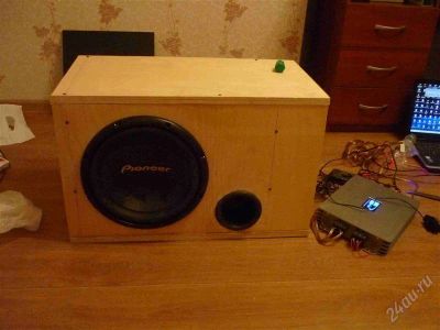 Лот: 2736189. Фото: 1. Сабвуфер Pioneer TS-W309D4 + усилитель... Сабвуферы