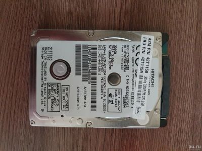 Лот: 17661576. Фото: 1. Жёсткий диск HDD Hitachi 2.5. Жёсткие диски (HDD)