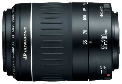 Лот: 5978353. Фото: 1. Canon EF 55-200mm 1:4,5-5,6 II... Объективы