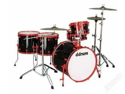 Лот: 1337220. Фото: 1. Ddrum DIA 2 BR(Black w / Red... Ударные