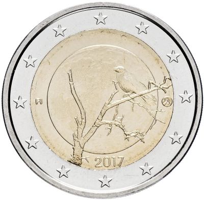 Лот: 15572388. Фото: 1. 2 евро 2017 Природа финляндии... Европа