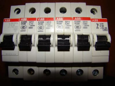 Лот: 3281286. Фото: 1. Автомат ABB C63 4500, 6000 1p. Автоматы, пакетники, предохранители