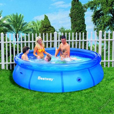 Лот: 5701106. Фото: 1. Надувной бассейн 305x76 BestWay... Бассейны, аксессуары и комплектующие