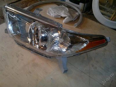 Лот: 2499282. Фото: 1. Левая фара Toyota Highlander 2012г. Оптика и освещение