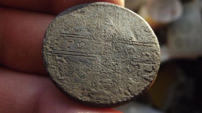 Лот: 10907946. Фото: 1. Редкость-крестовый пятак 1727... Россия до 1917 года