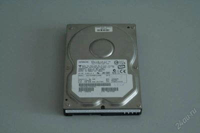 Лот: 2368897. Фото: 1. HDD Hitachi 80GB, 7200RPM, SATA. Жёсткие диски (HDD)