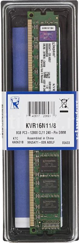 Лот: 3011285. Фото: 1. Kingston DDR3 2x8 Gb. Оперативная память