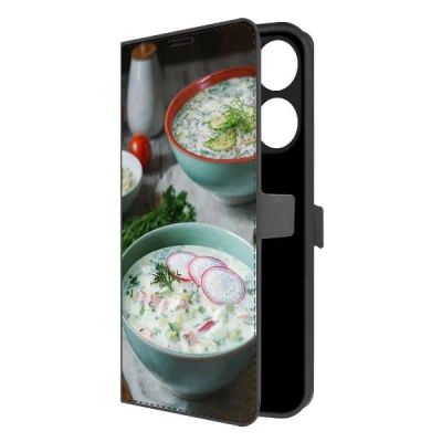 Лот: 25543129. Фото: 1. Чехол Krutoff Eco Book "Окрошка... Чехлы, бамперы
