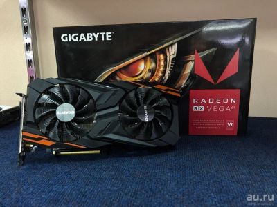 Лот: 13037710. Фото: 1. 8192Mb AMD Radeon RX Vega 64 Gigabyte... Видеокарты